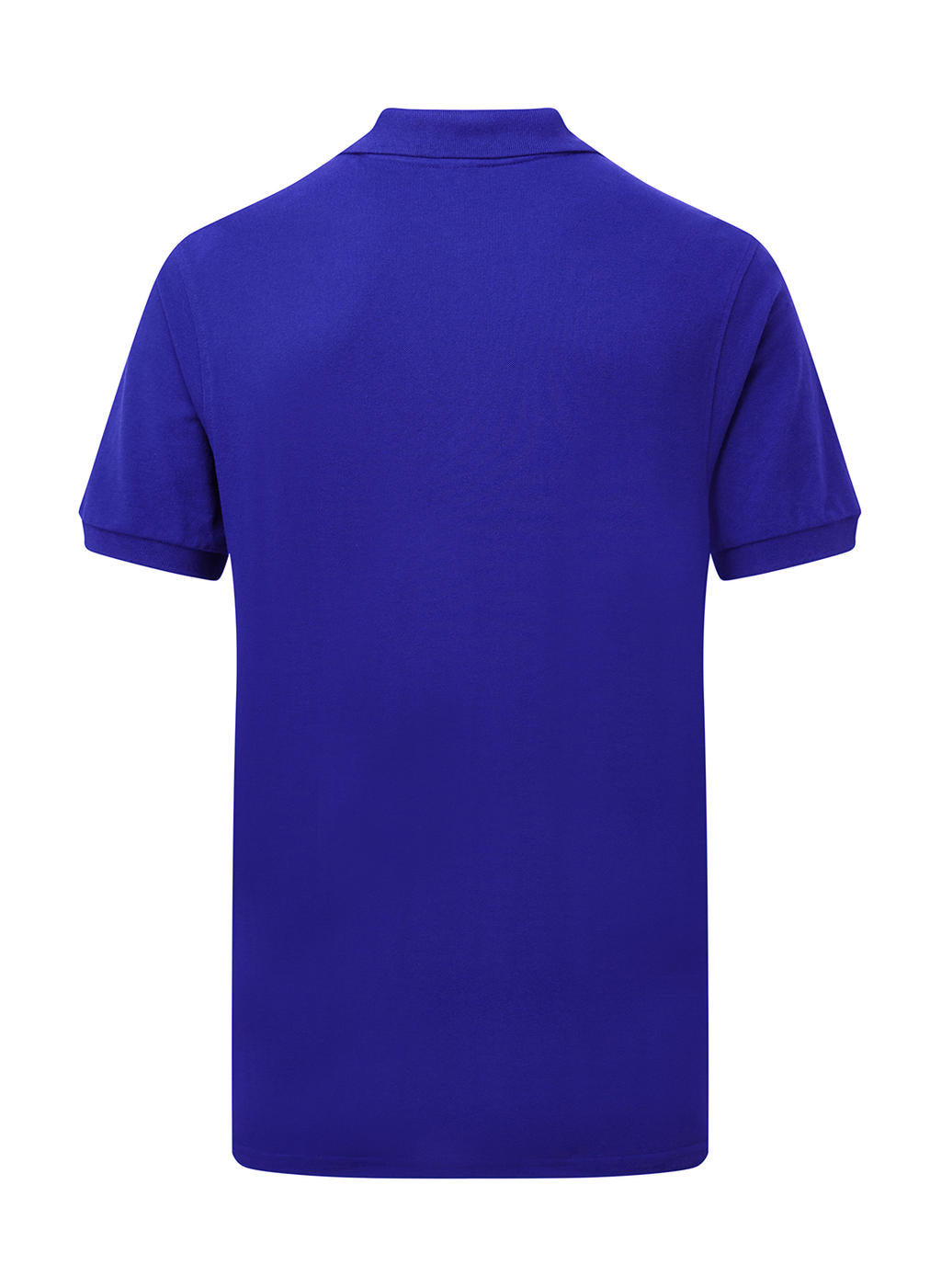 Men's Cotton Polo in Farbe White