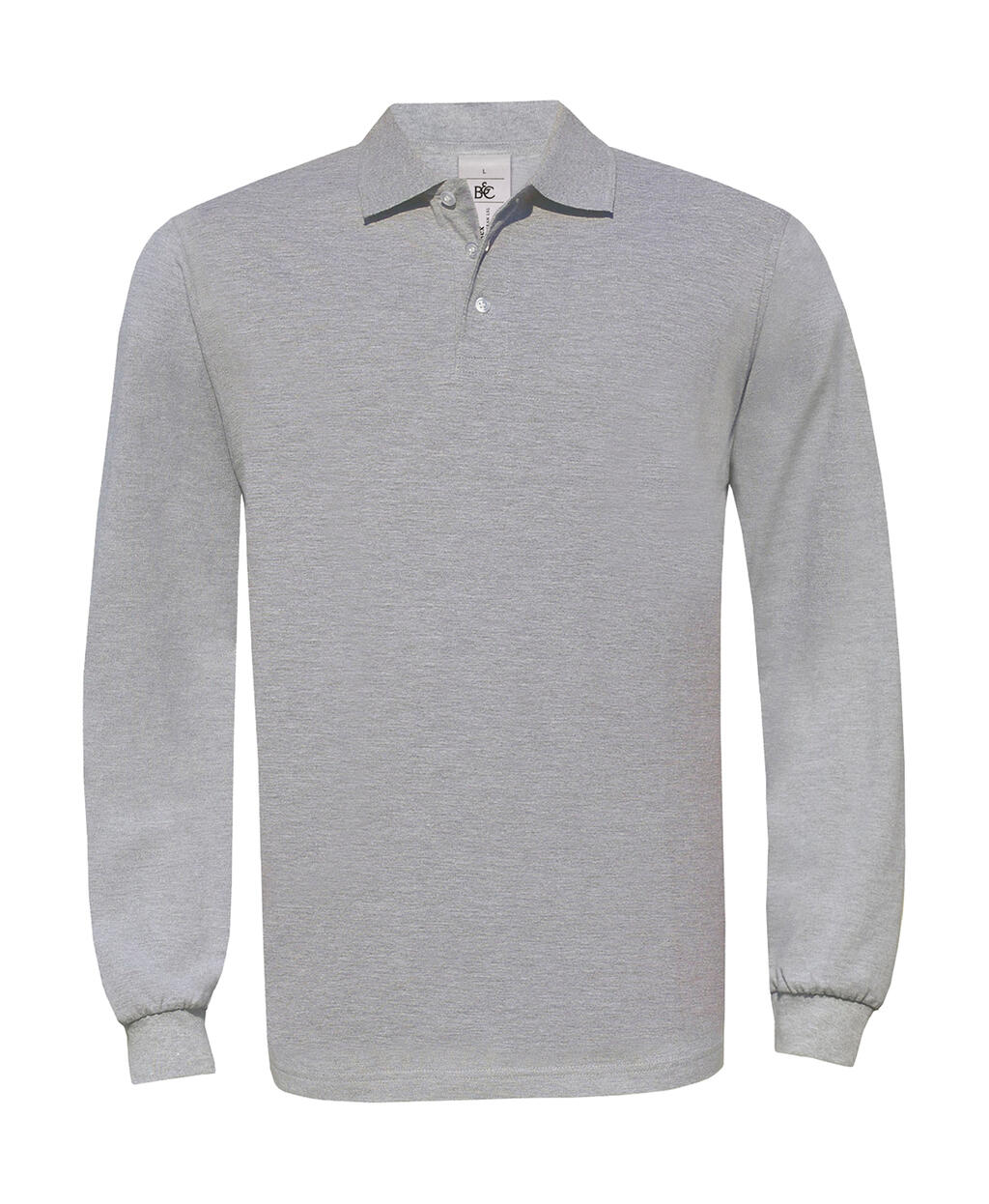 Safran LSL Polo in Farbe Heather Grey