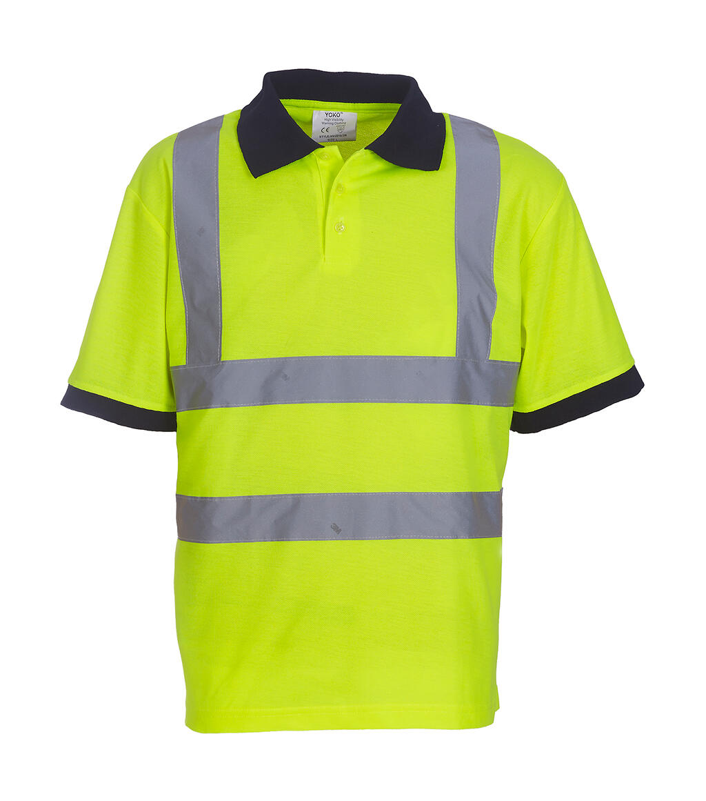 Fluo Polo in Farbe Fluo Yellow