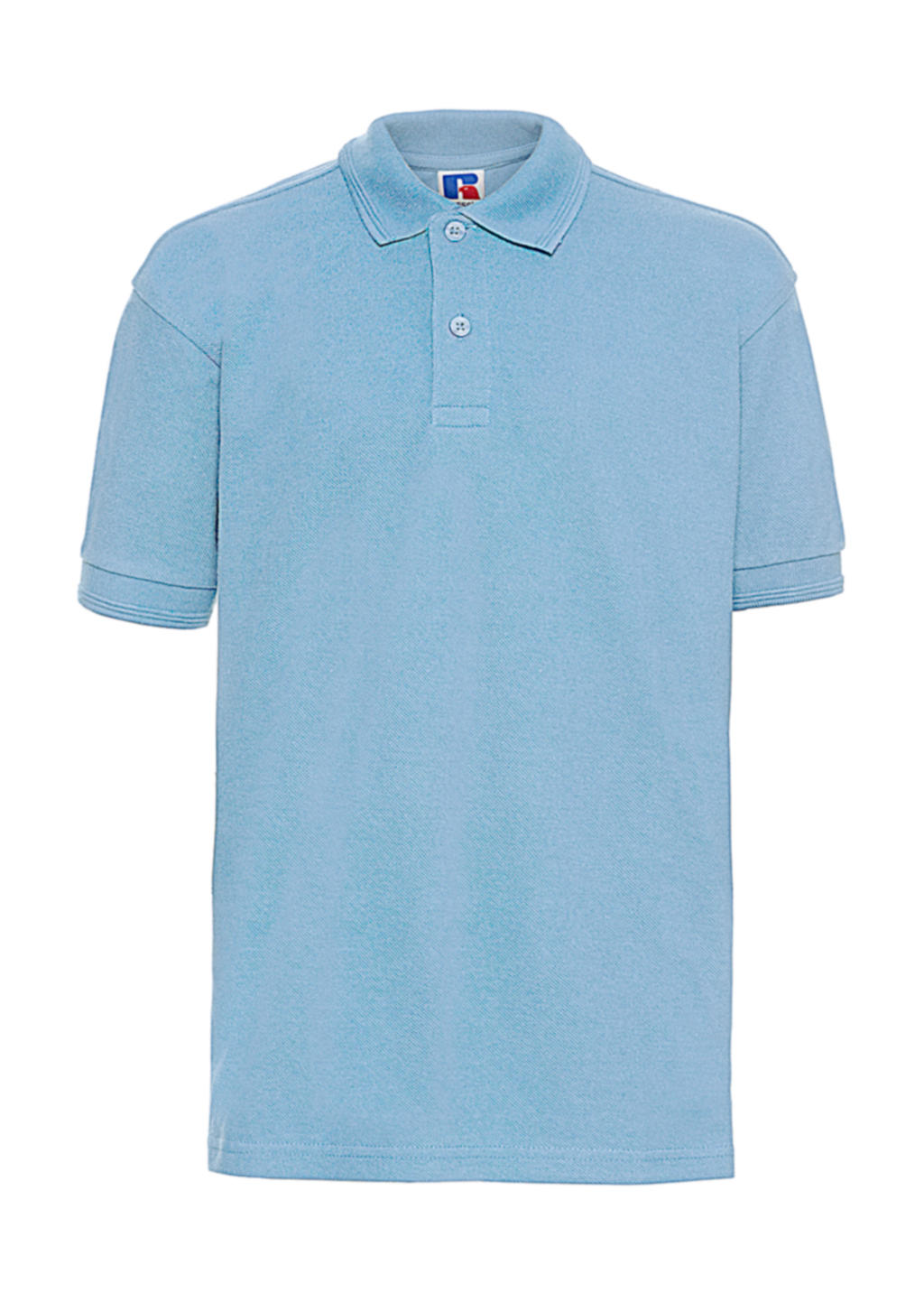 Kids' Hardwearing Polycotton Polo in Farbe Sky
