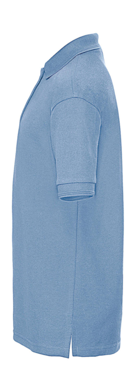 Kids' Hardwearing Polycotton Polo in Farbe White