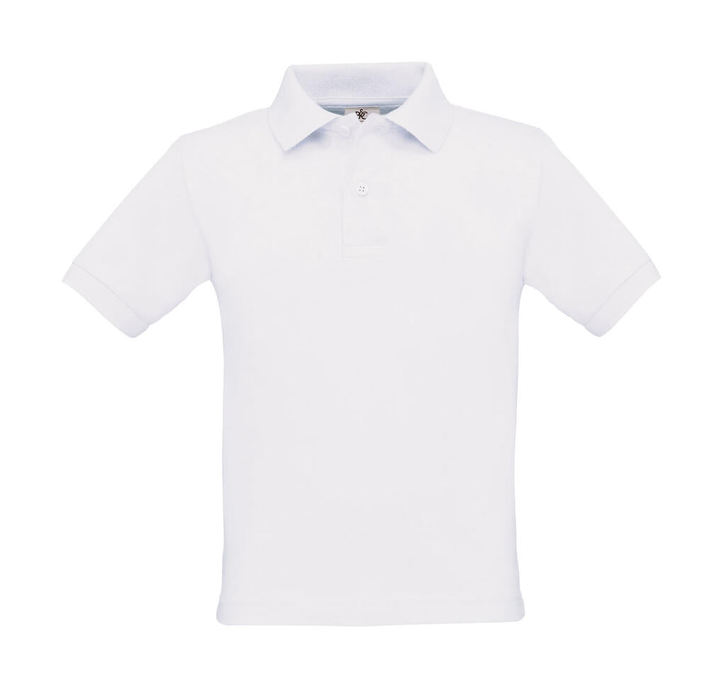 Safran/kids Polo in Farbe White