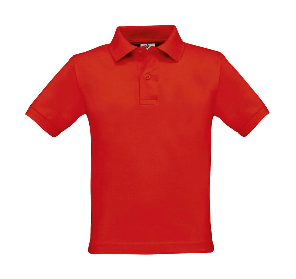 Safran/kids Polo in Farbe Red