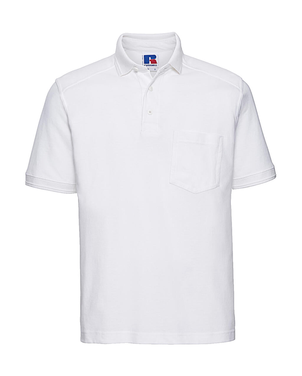 Heavy Duty Workwear Polo in Farbe White