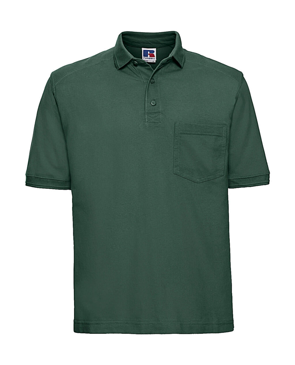 Heavy Duty Workwear Polo in Farbe Bottle Green