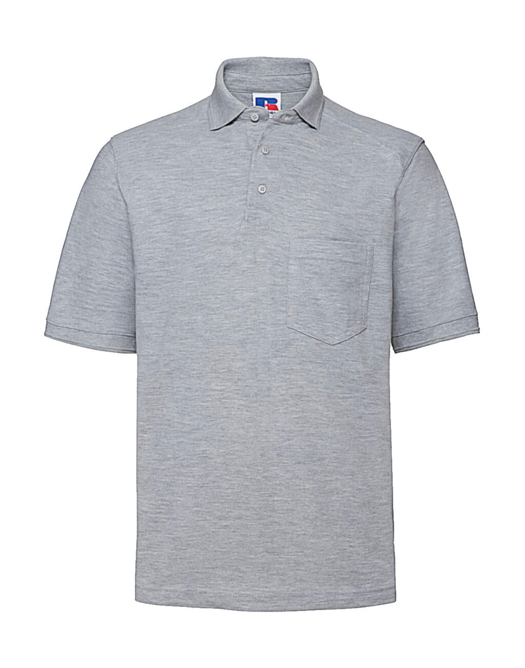 Heavy Duty Workwear Polo in Farbe Light Oxford
