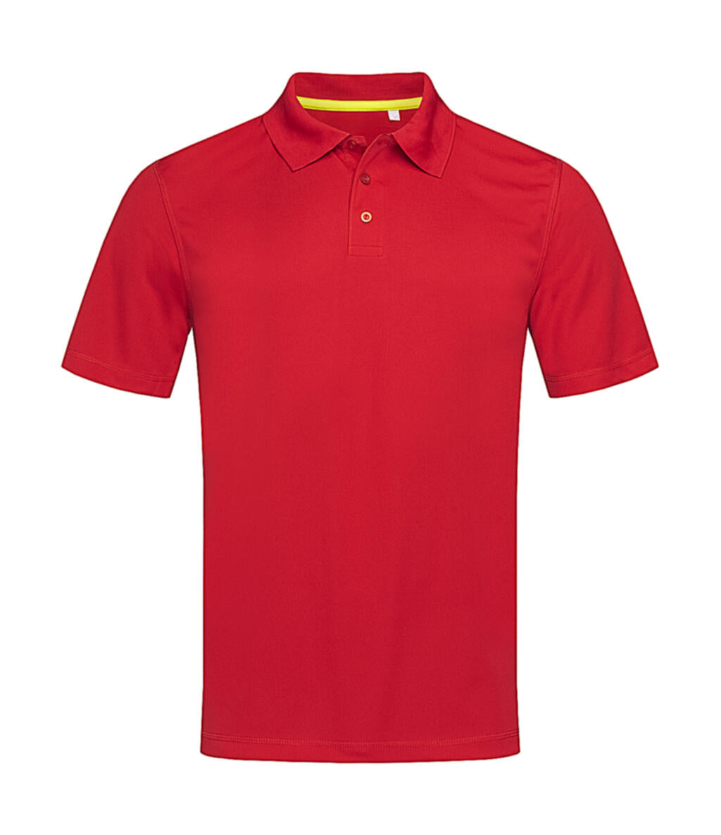 Active 140 Polo Men in Farbe Crimson Red