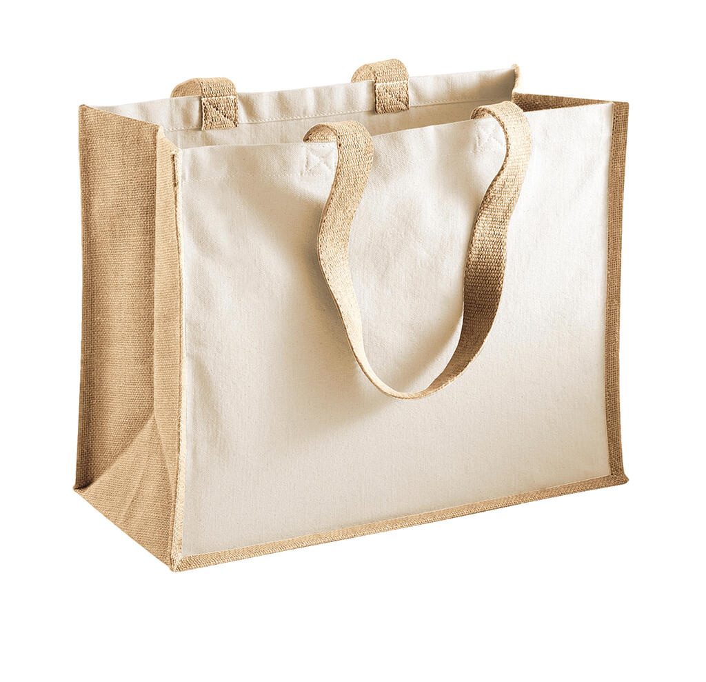 Printers' Jute Classic Shopper in Farbe Natural