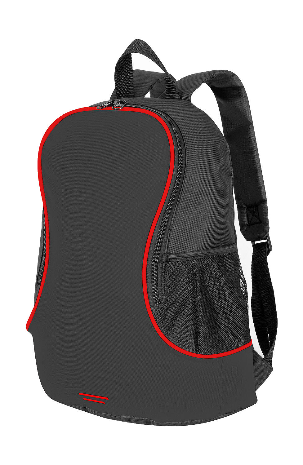 Fuji Basic Backpack in Farbe Black/Red