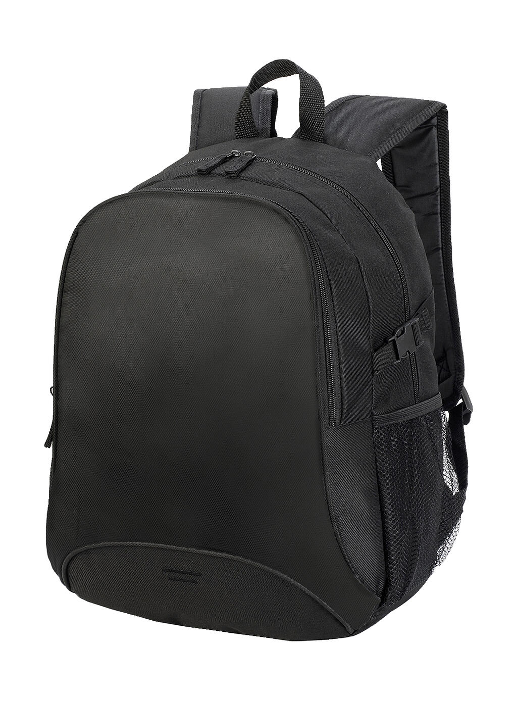 Osaka Basic Backpack in Farbe Black/Black