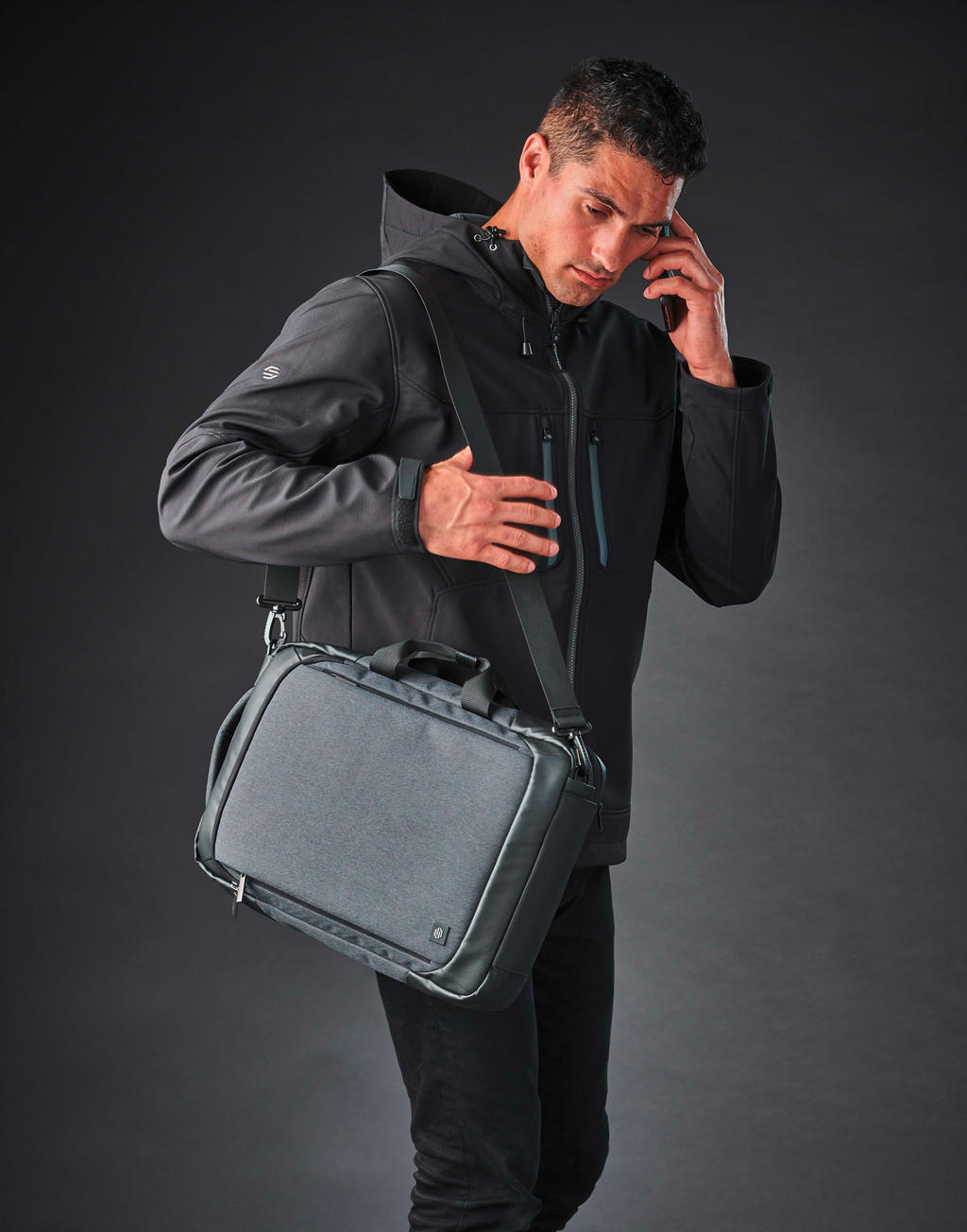 Road Warrior Computer Pack in Farbe Graphite/Black
