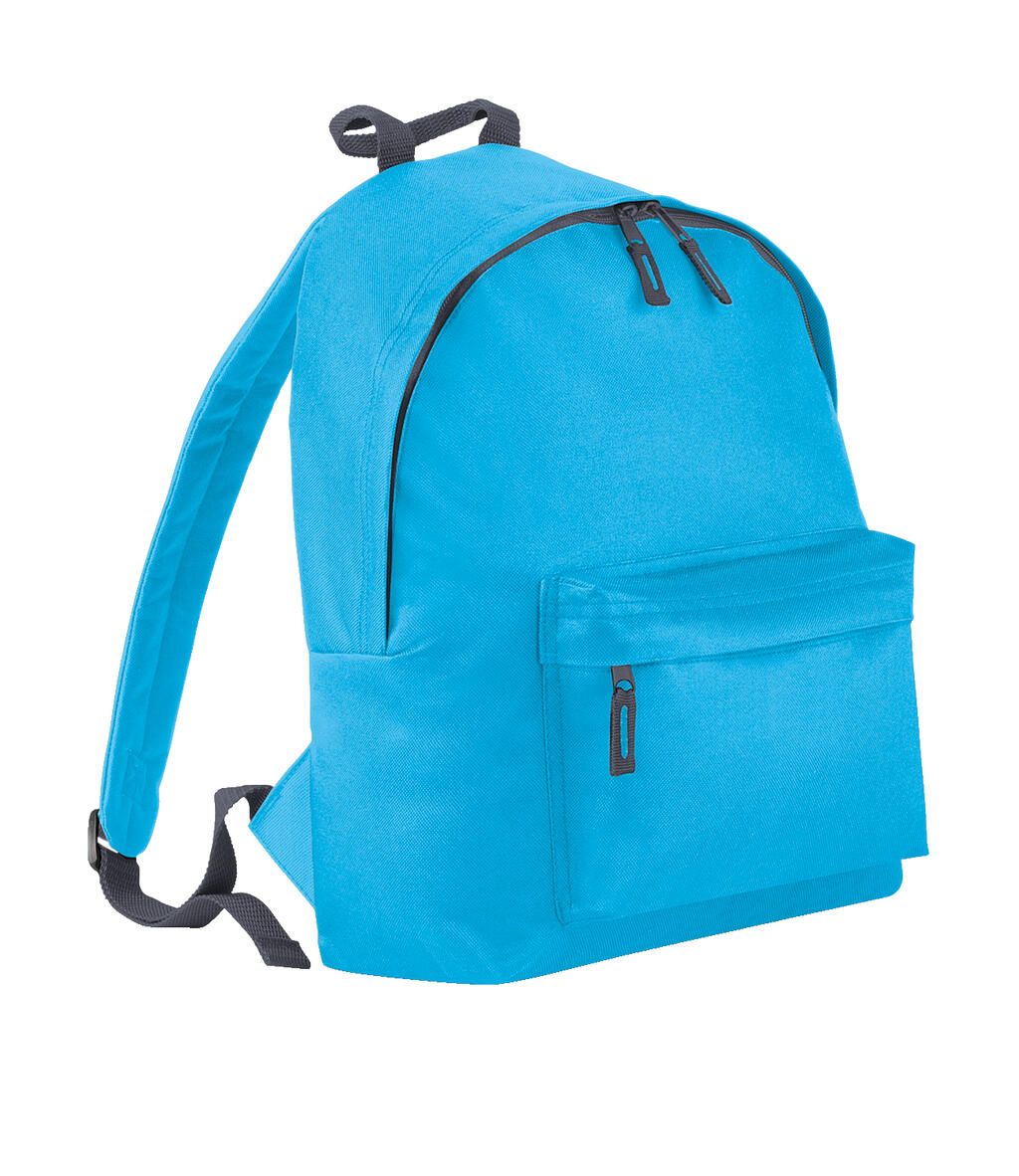 Junior Fashion Backpack in Farbe Surf Blue/Graphite Grey