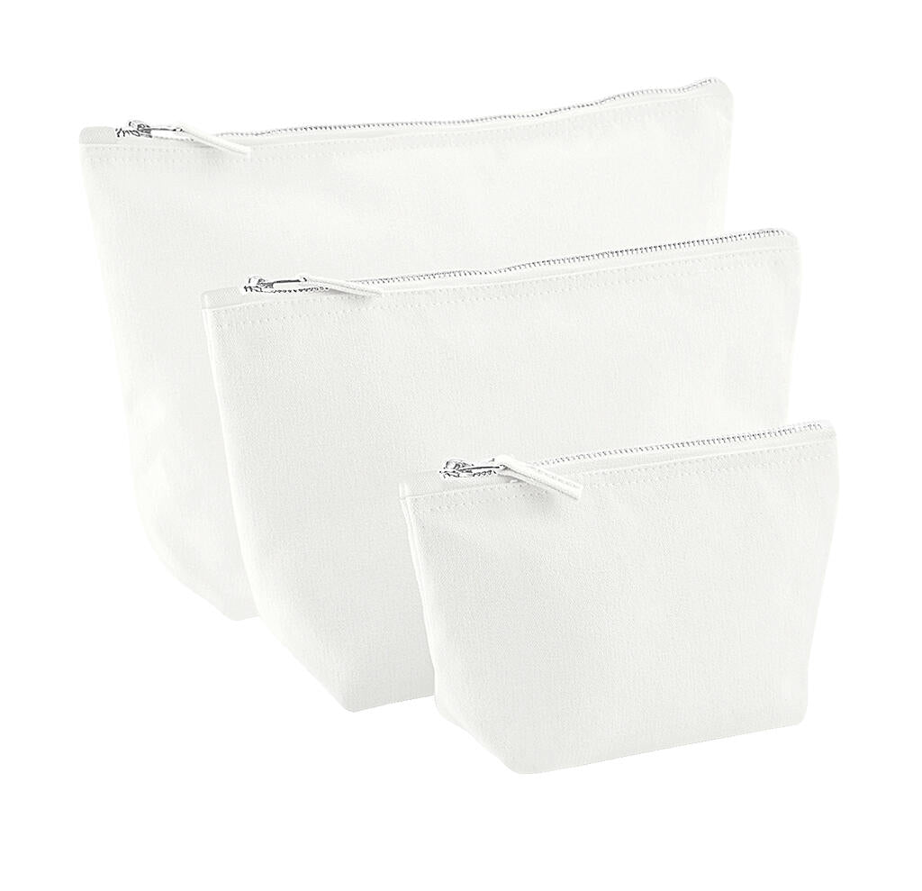 Canvas Accessory Bag in Farbe Off White