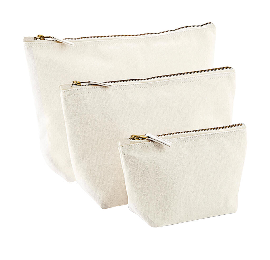 Canvas Accessory Bag in Farbe Natural