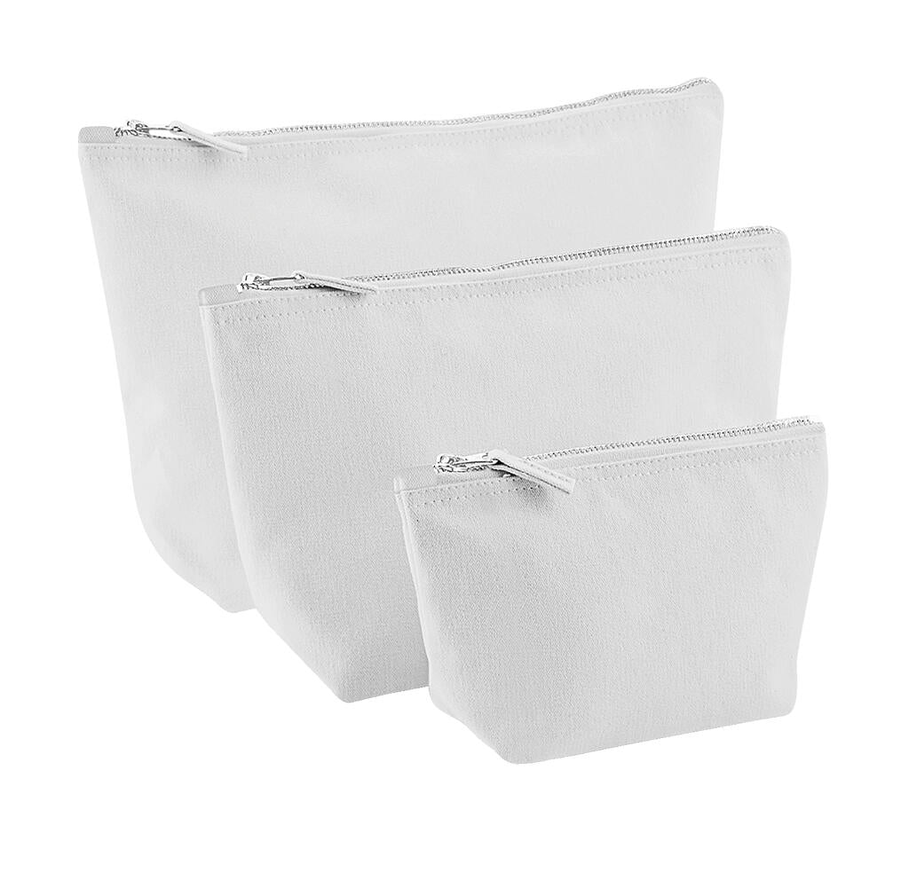 Canvas Accessory Bag in Farbe Light Grey
