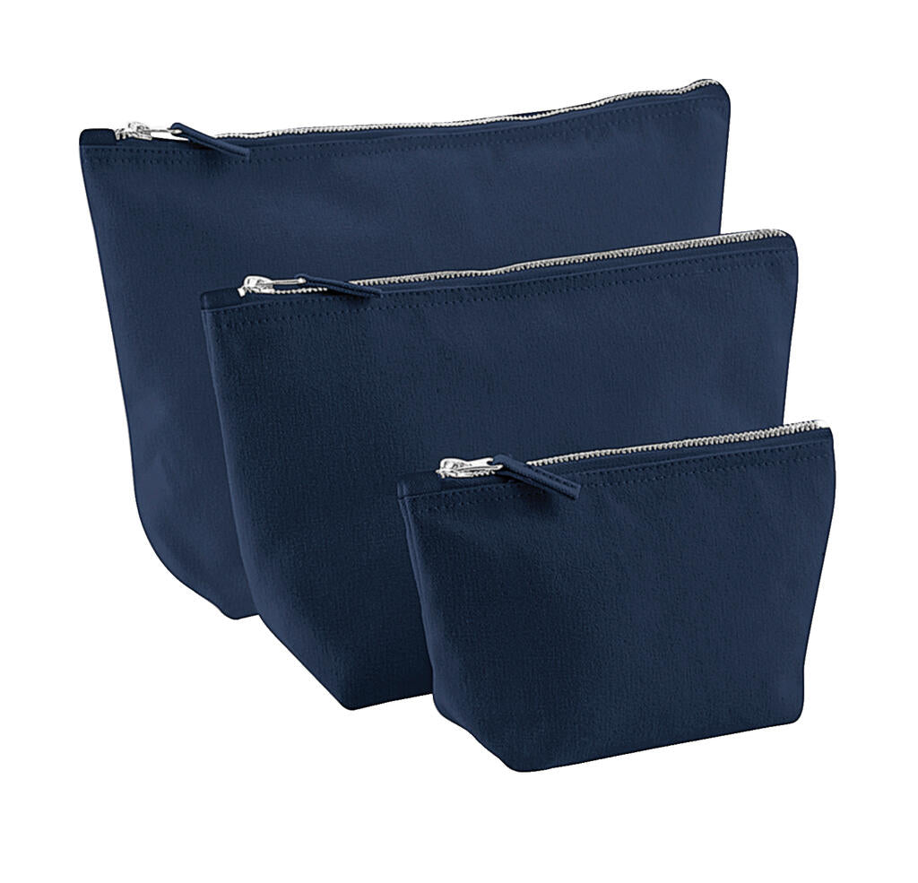Canvas Accessory Bag in Farbe Navy