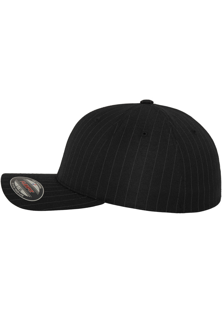 Pinstripe Cap in Farbe blk/wht