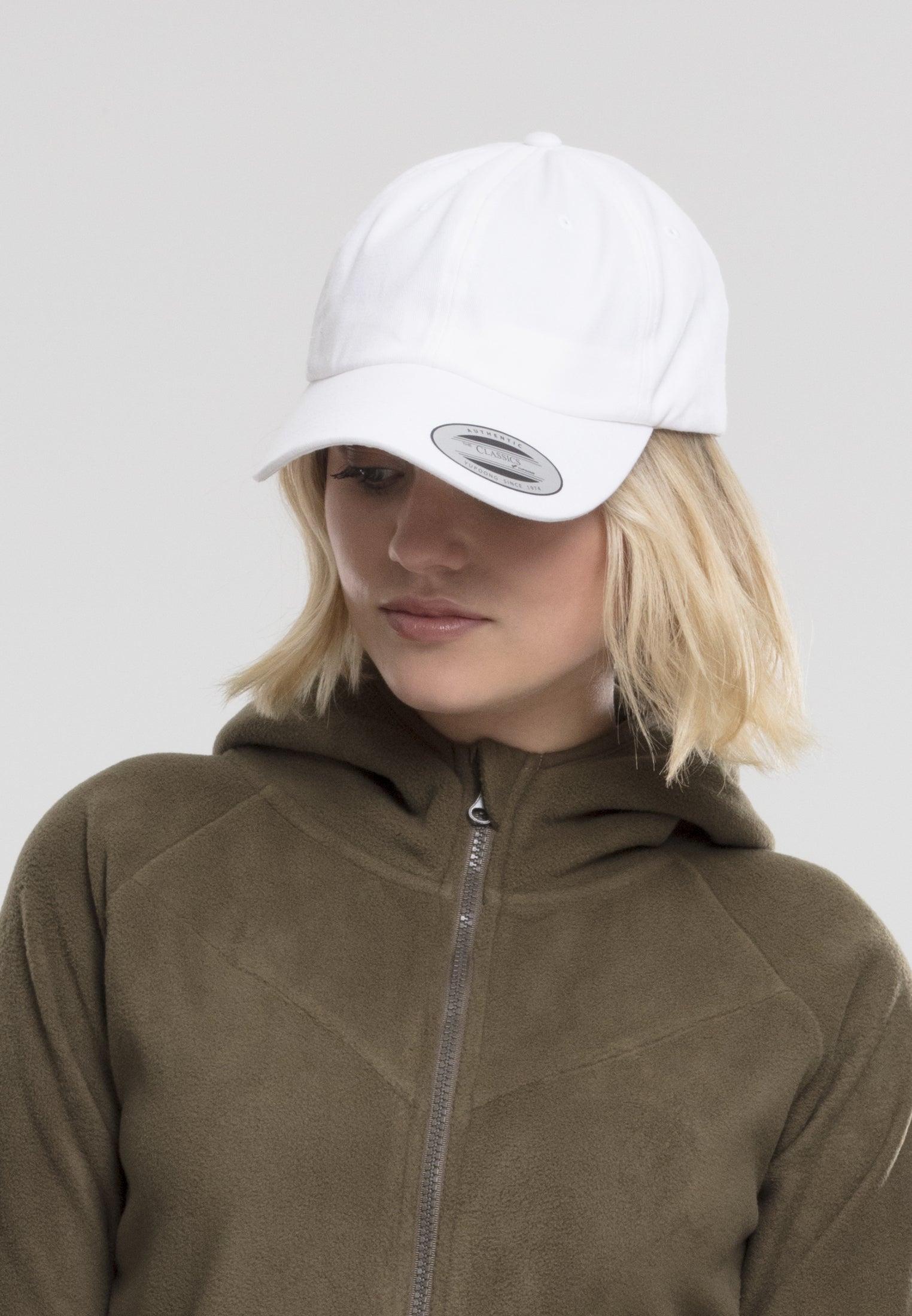 Low Profile Cotton Twill in Farbe white