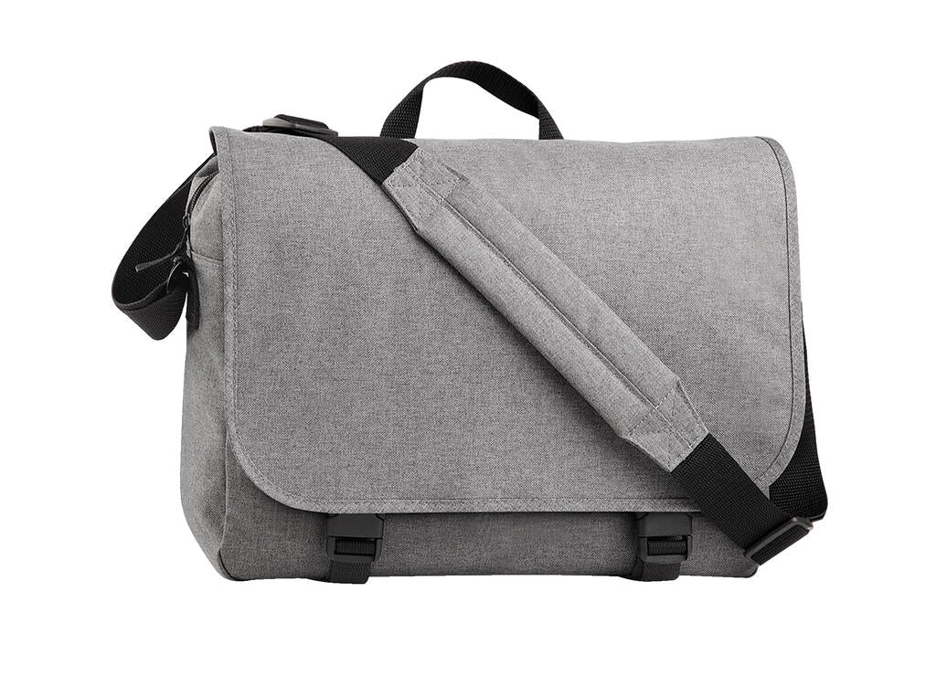 Two-Tone Digital Messenger in Farbe Grey Marl