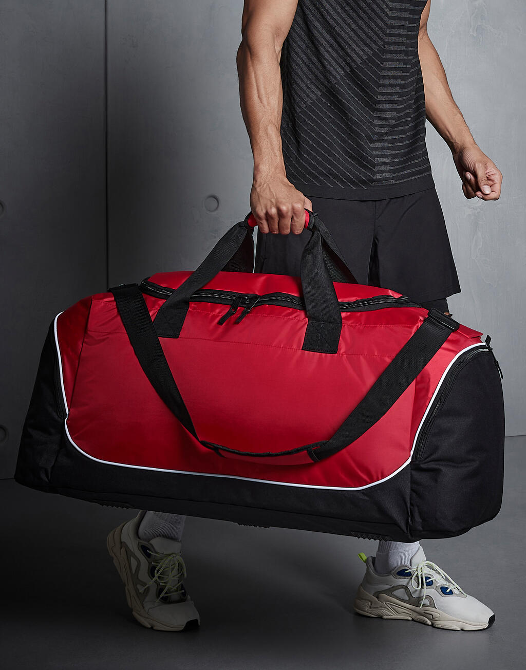 Jumbo Kit Bag in Farbe Black/Light Grey