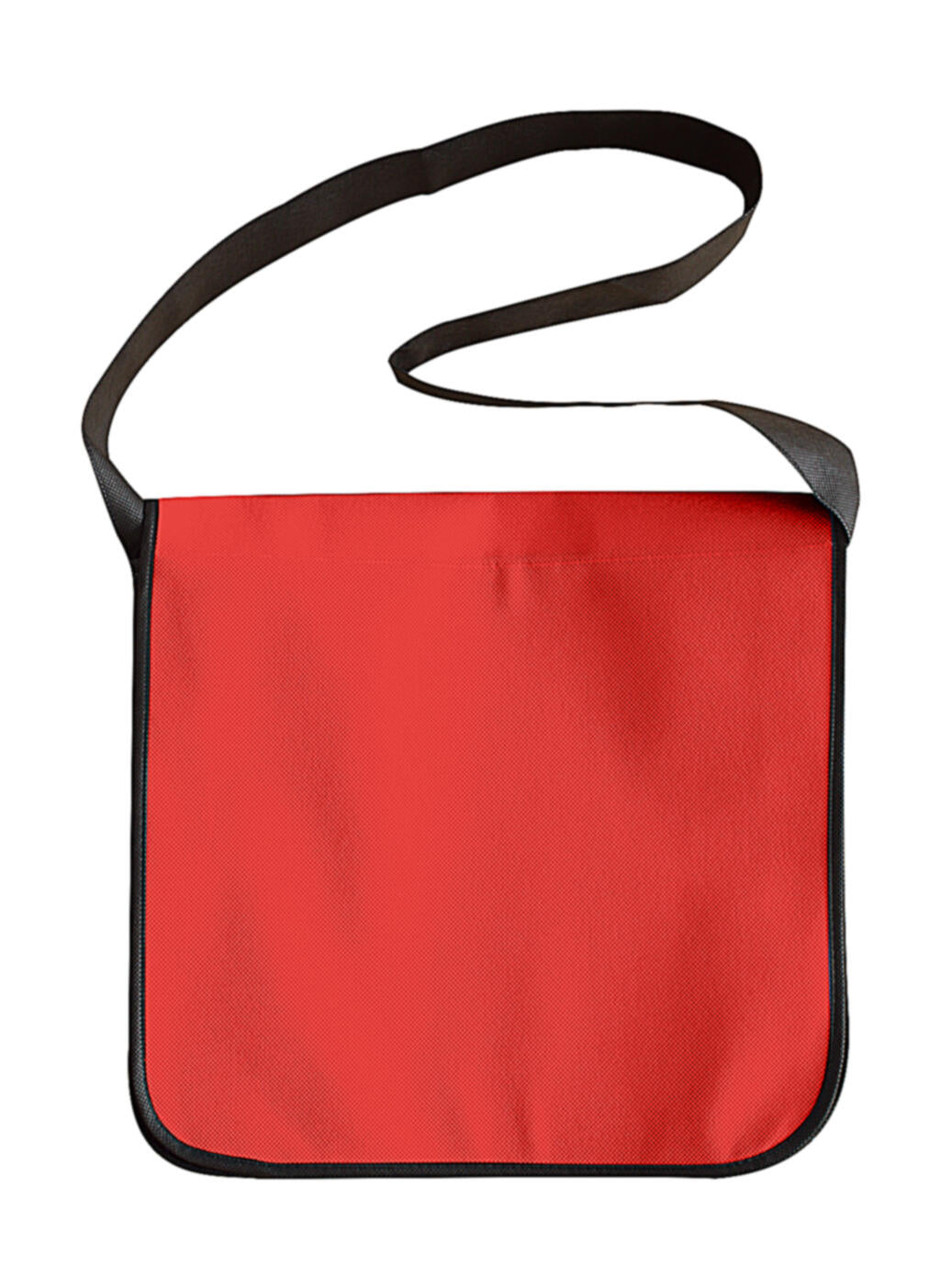 Messenger Bag in Farbe Red/Black