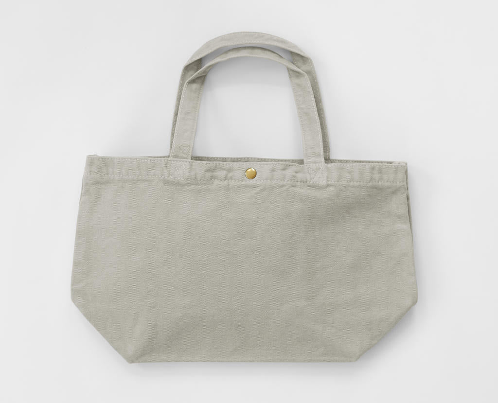 Small Canvas Shopper in Farbe Neutral Grey