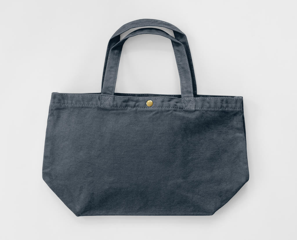 Small Canvas Shopper in Farbe Denim