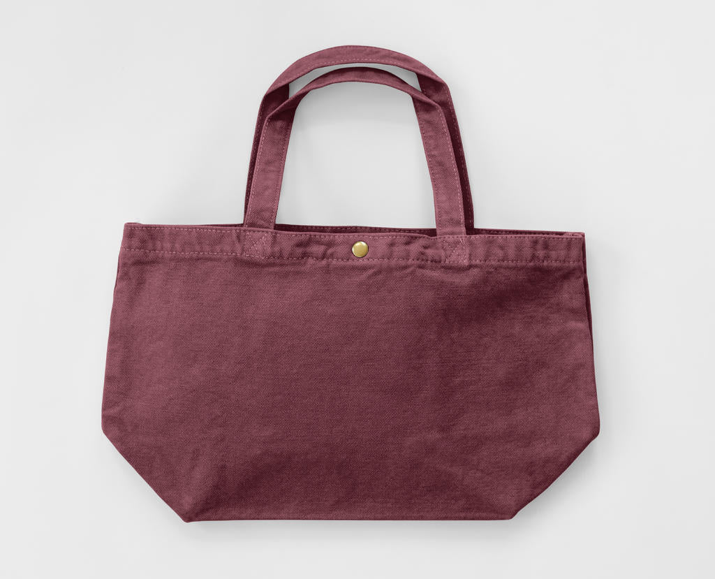 Small Canvas Shopper in Farbe Tawny Port