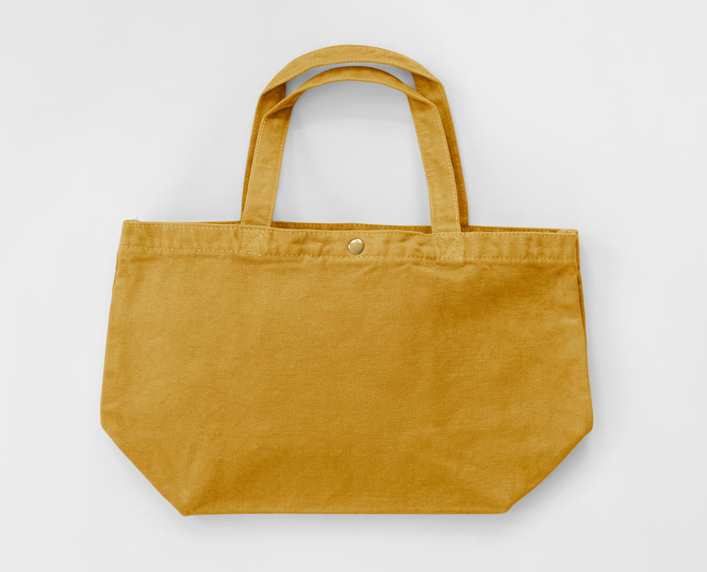 Small Canvas Shopper in Farbe Lemon Curry
