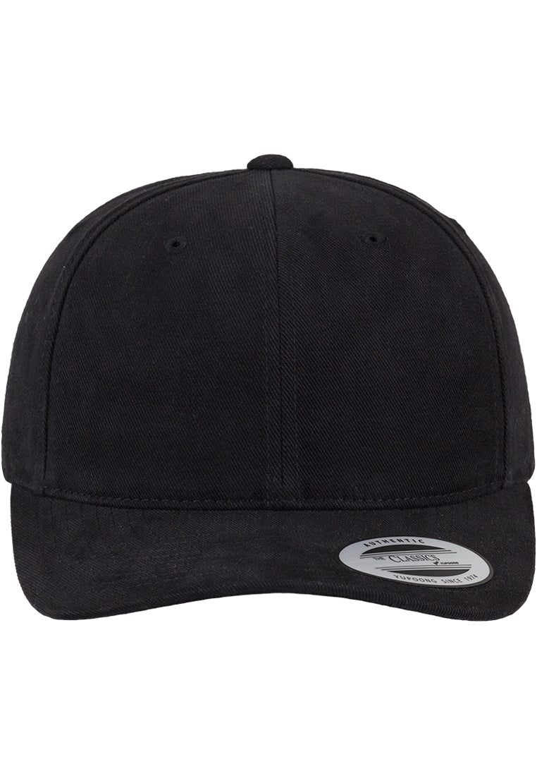 Brushed Cotton Twill Mid Profile in Farbe black