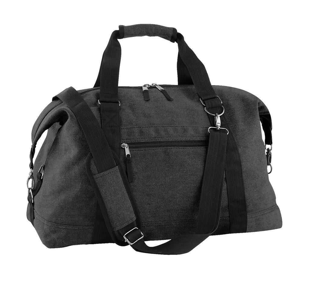 Vintage Canvas Weekender in Farbe Vintage Black