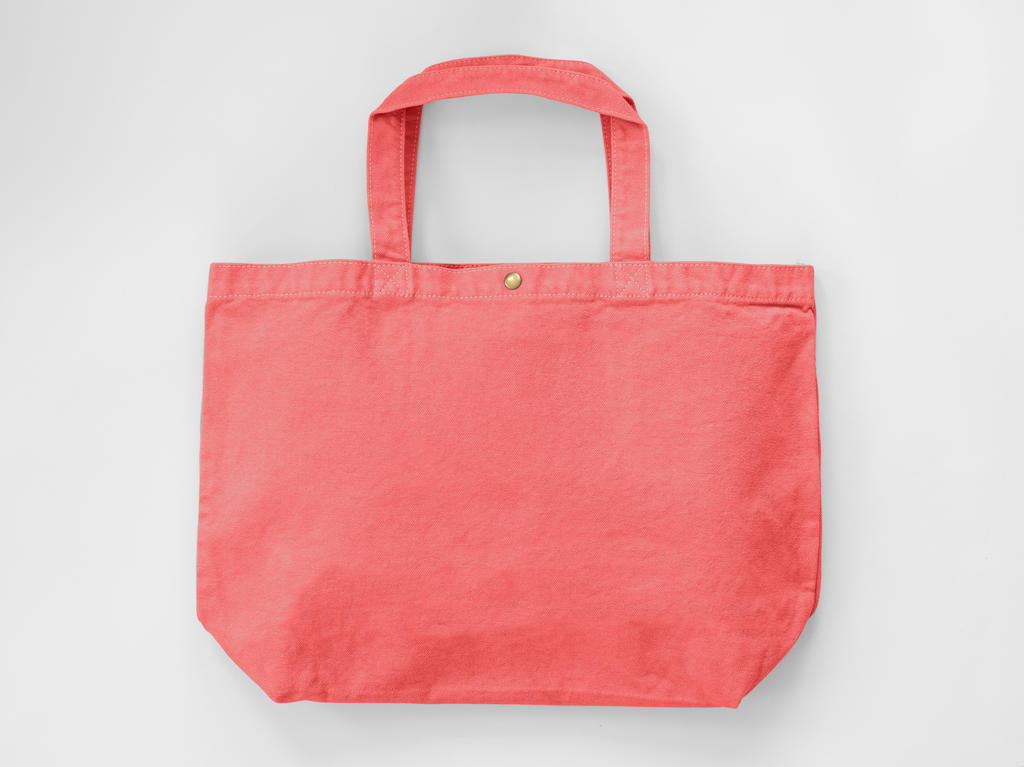 Large Canvas Shopper in Farbe Watermelon