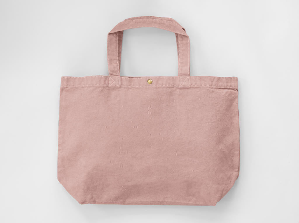 Large Canvas Shopper in Farbe Primrose Pink