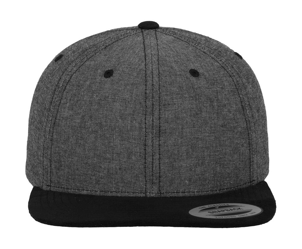 Chambray-Suede Snapback - ShirtStore