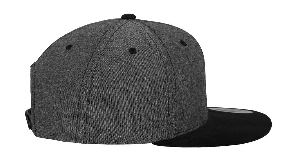Chambray-Suede Snapback - ShirtStore