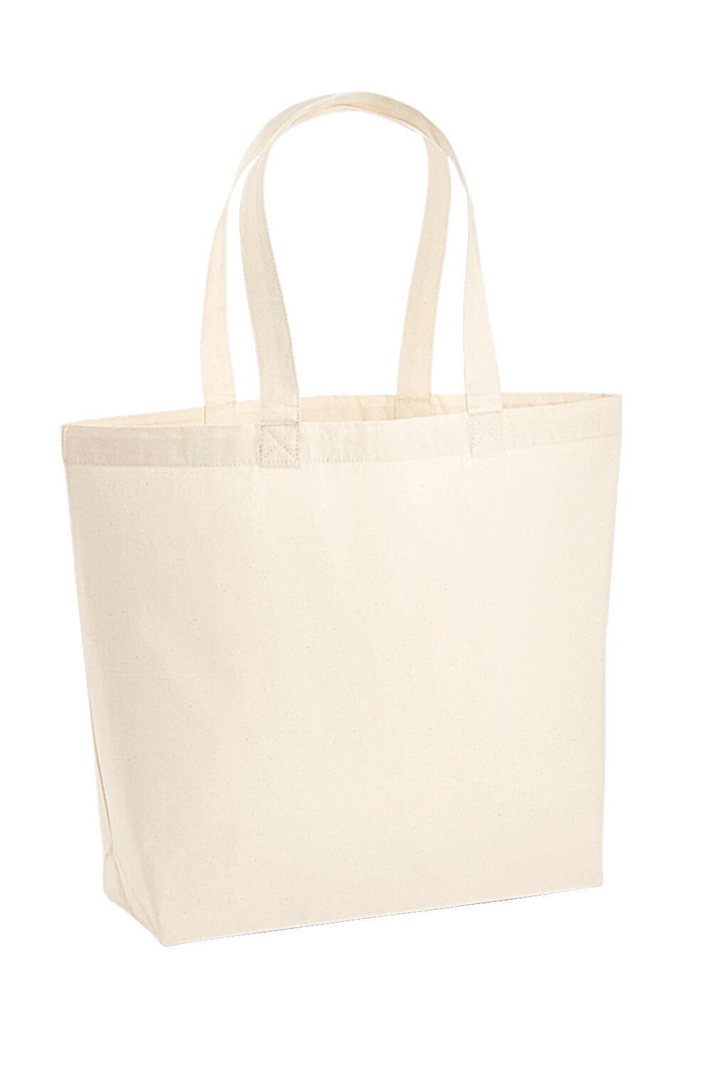Premium Cotton Maxi Tote in Farbe Natural