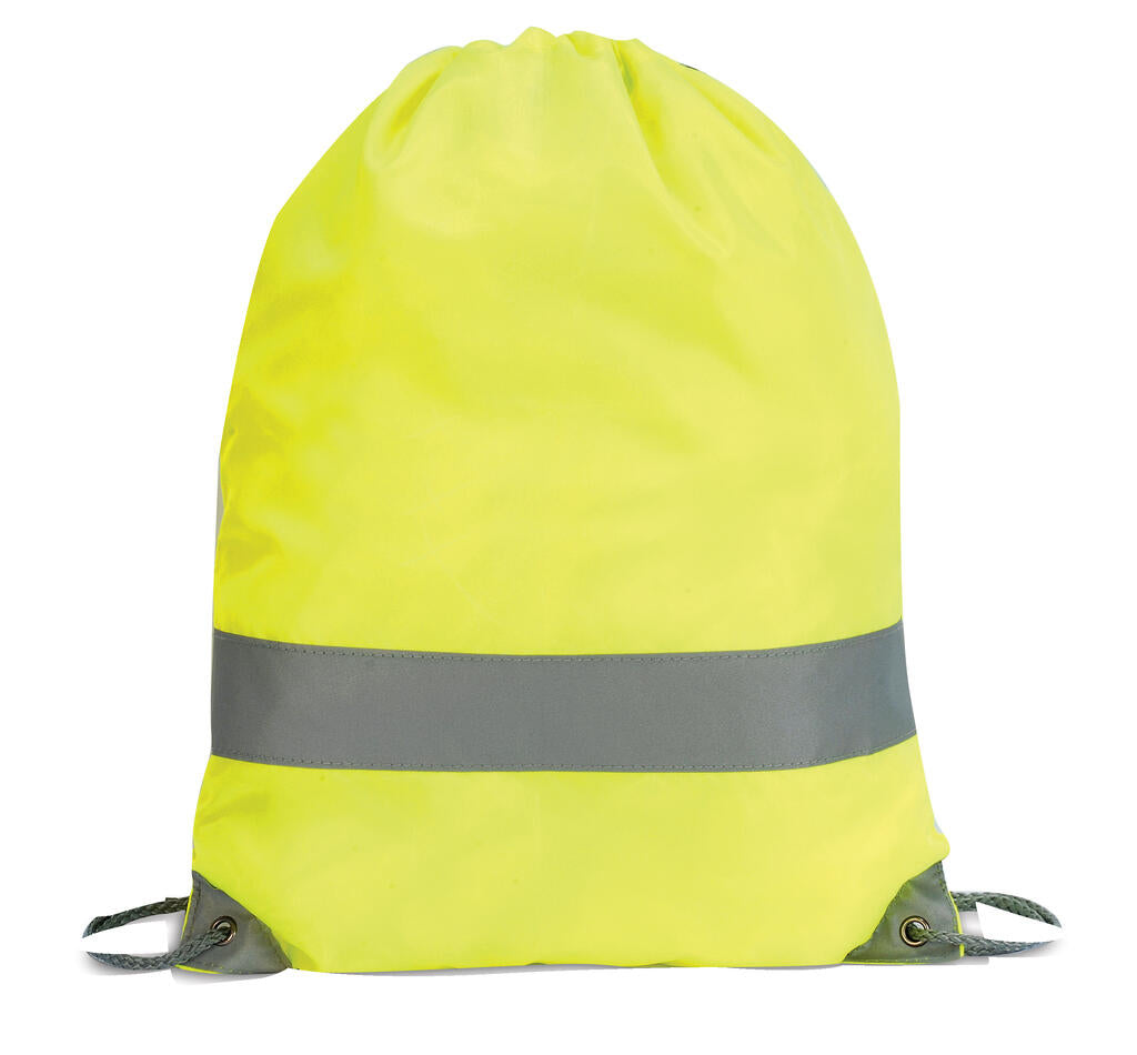 Stafford Hi-vis Drawstring Tote in Farbe Hi-Vis Yellow
