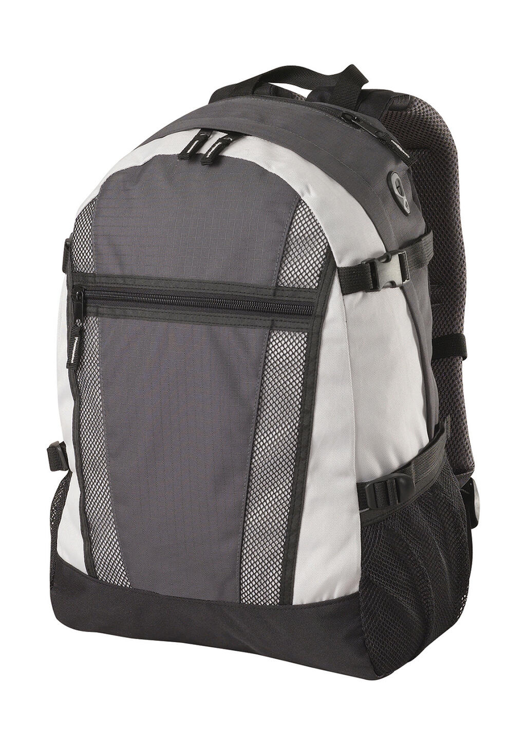 Indiana Student/ Sports Backpack in Farbe Dark Grey/Off White