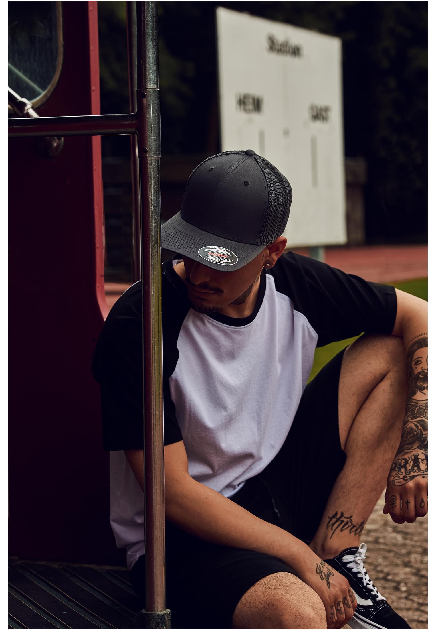 Mesh Cotton Twill Trucker Cap - ShirtStore