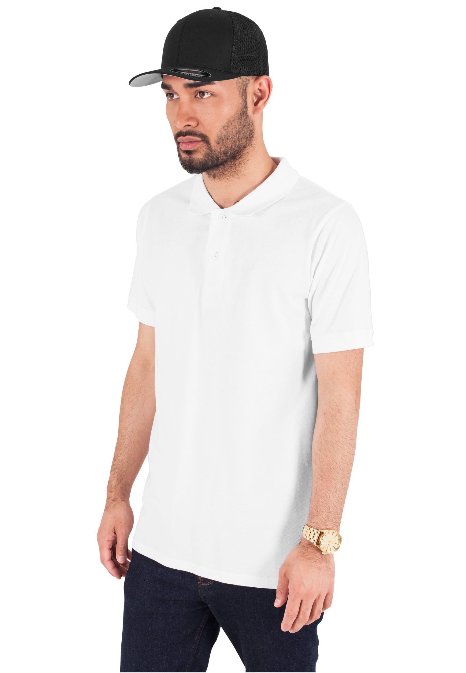 Mesh Cotton Twill Trucker Cap - ShirtStore