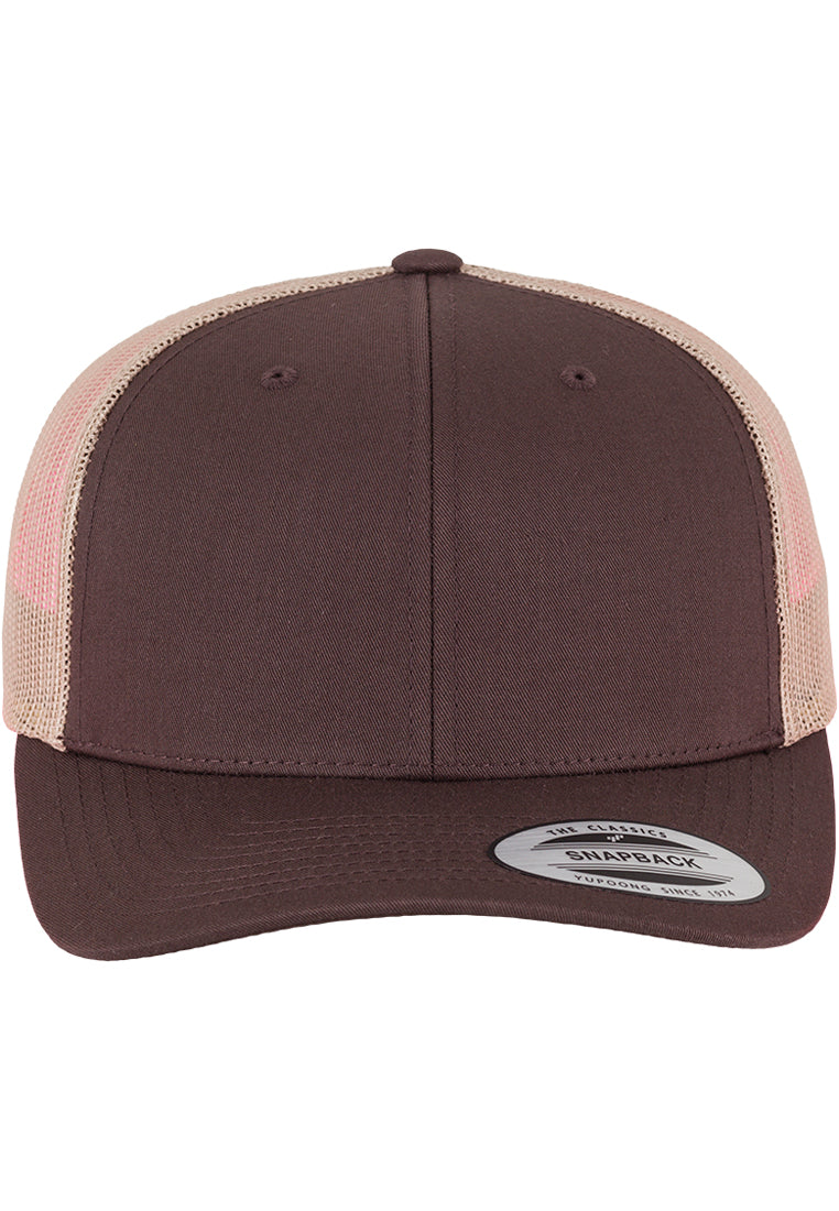 Retro Trucker 2-Tone in Farbe Brown/Khaki