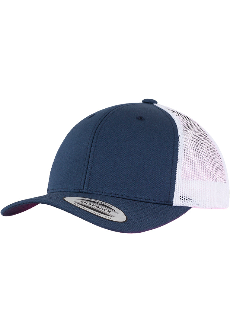 Retro Trucker 2-Tone in Farbe Navy/White