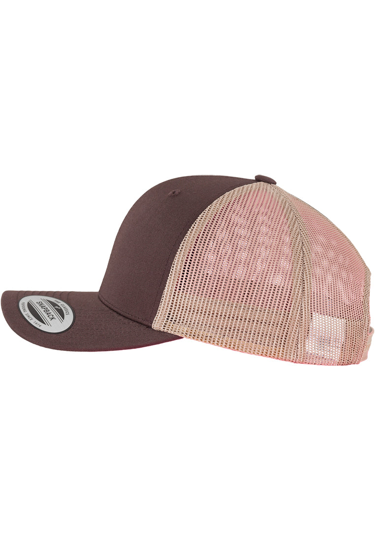 Retro Trucker 2-Tone in Farbe Brown/Khaki