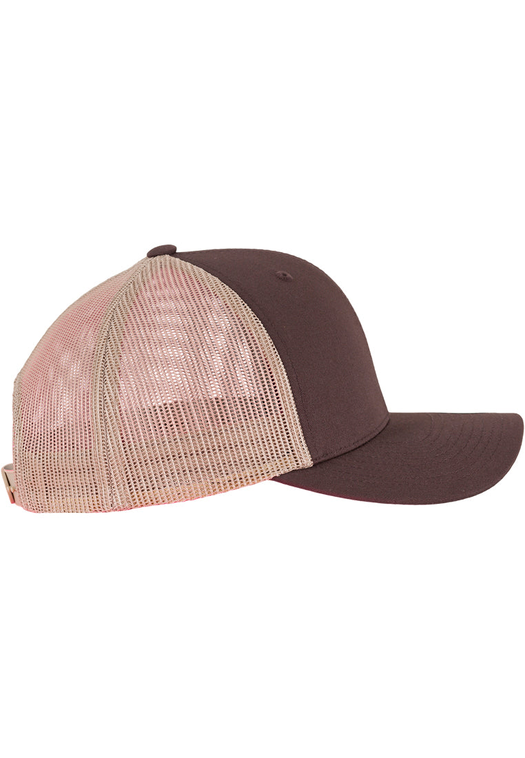Retro Trucker 2-Tone in Farbe Brown/Khaki