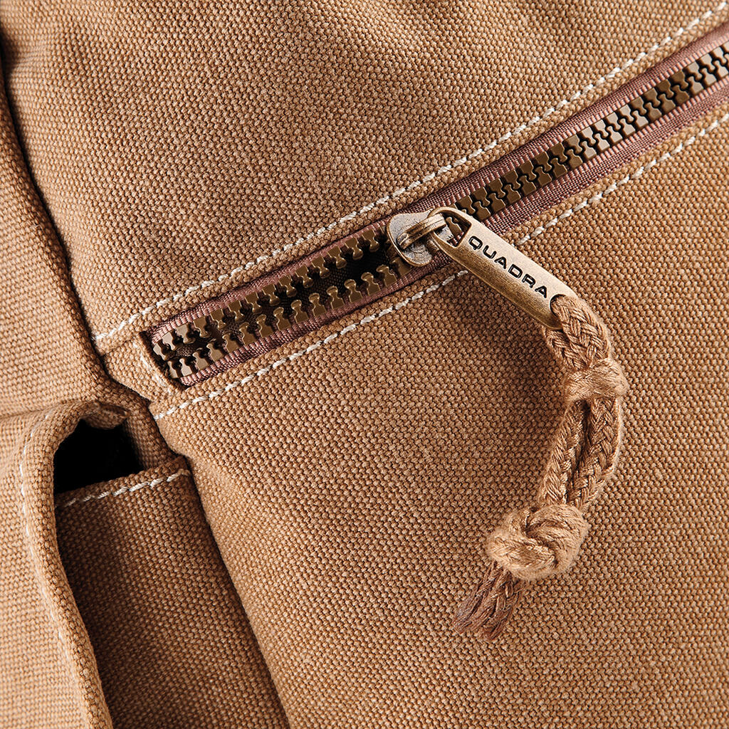 Vintage Canvas Backpack in Farbe Vintage Black