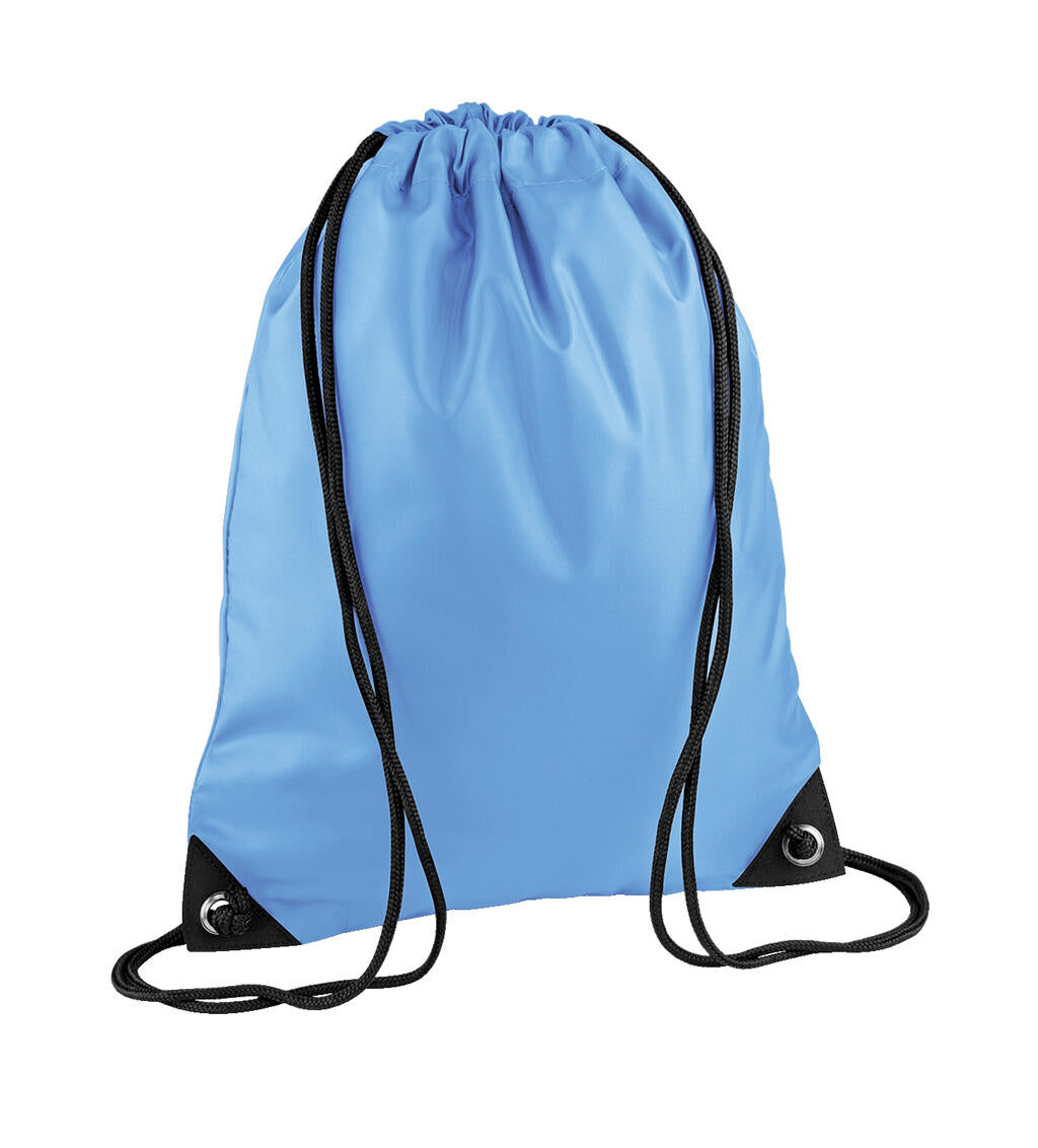 Premium Gymsac in Farbe Sky