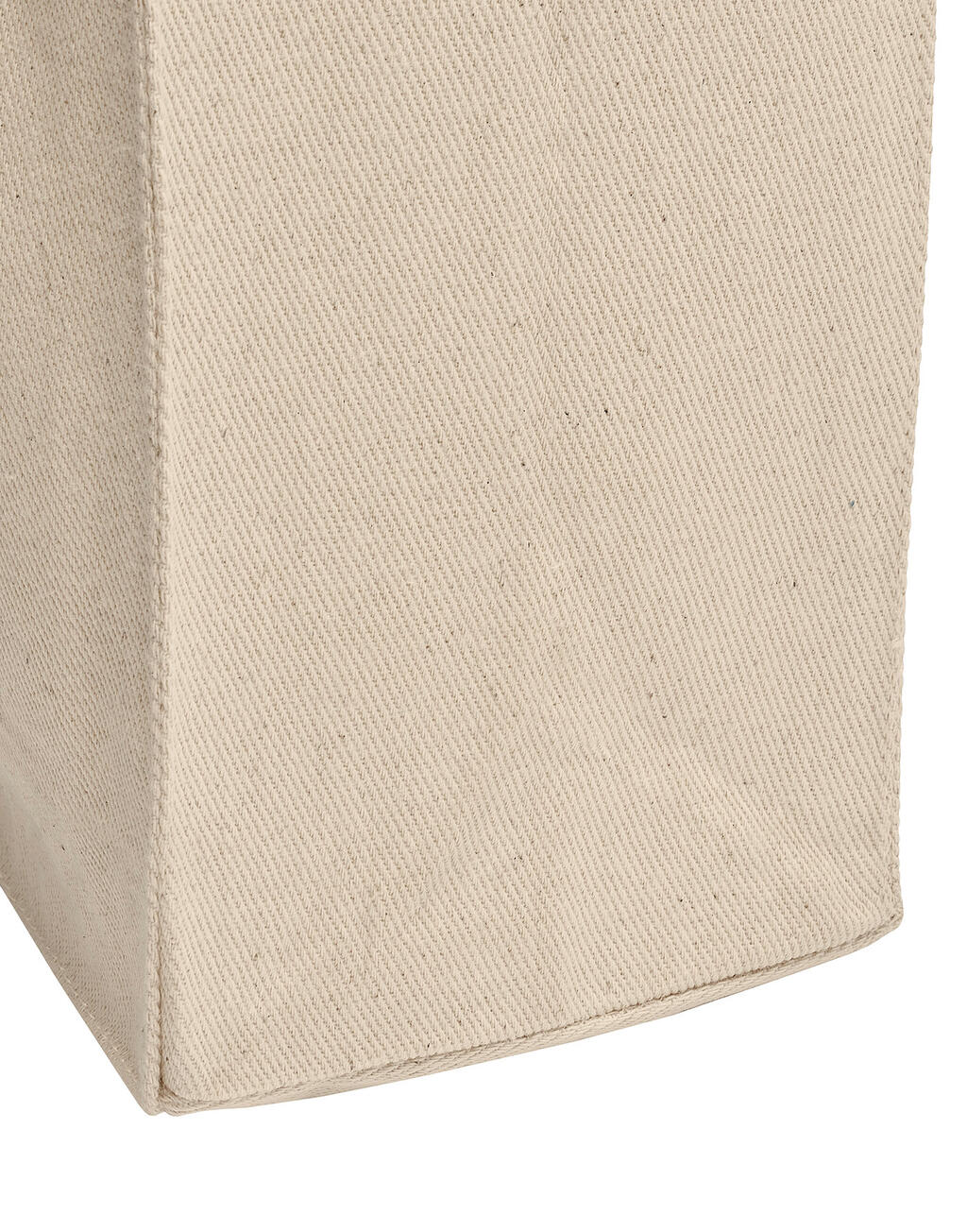 Canvas Wide Shopper with Fold LH - ShirtStore