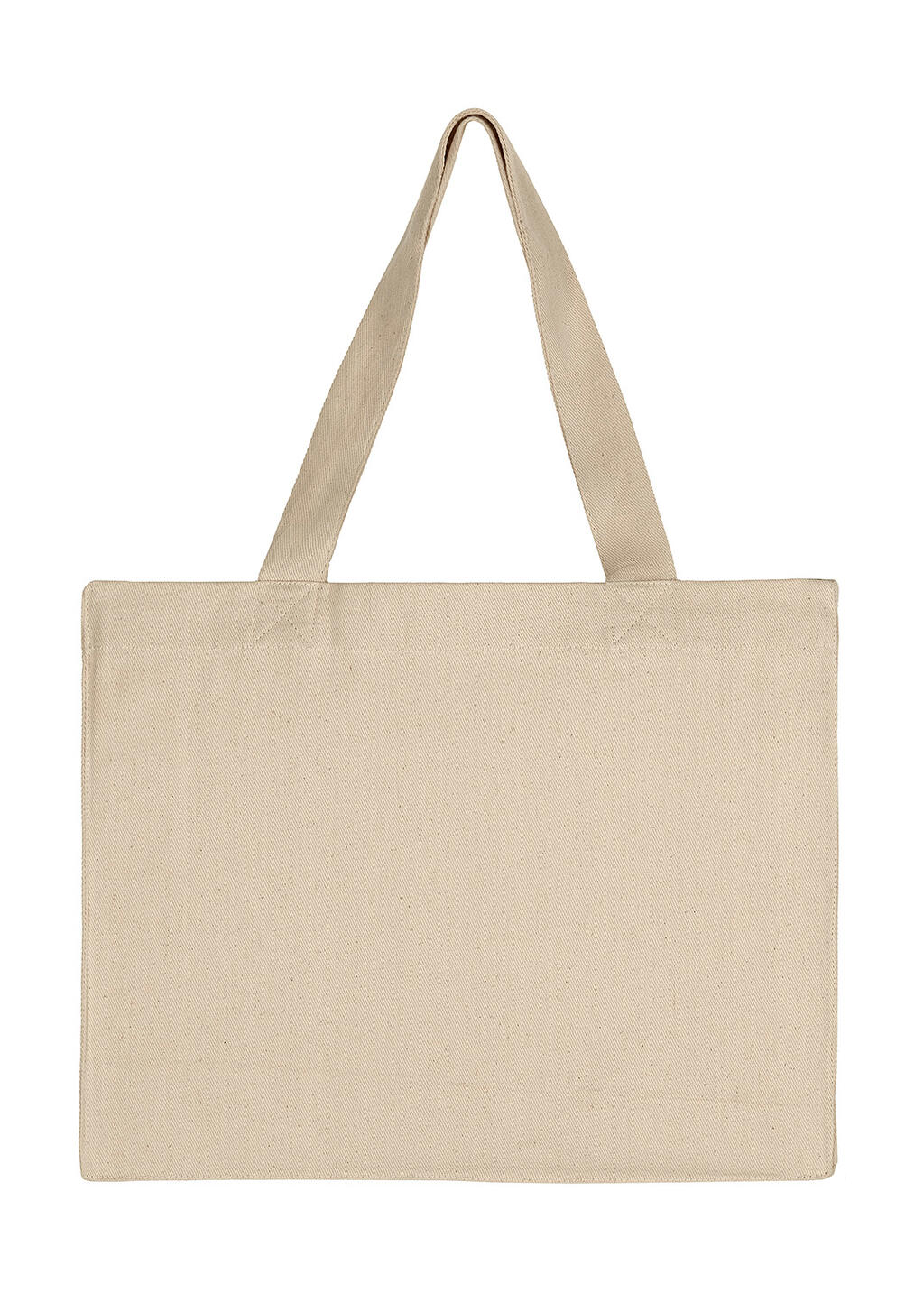 Canvas Wide Shopper with Fold LH - ShirtStore