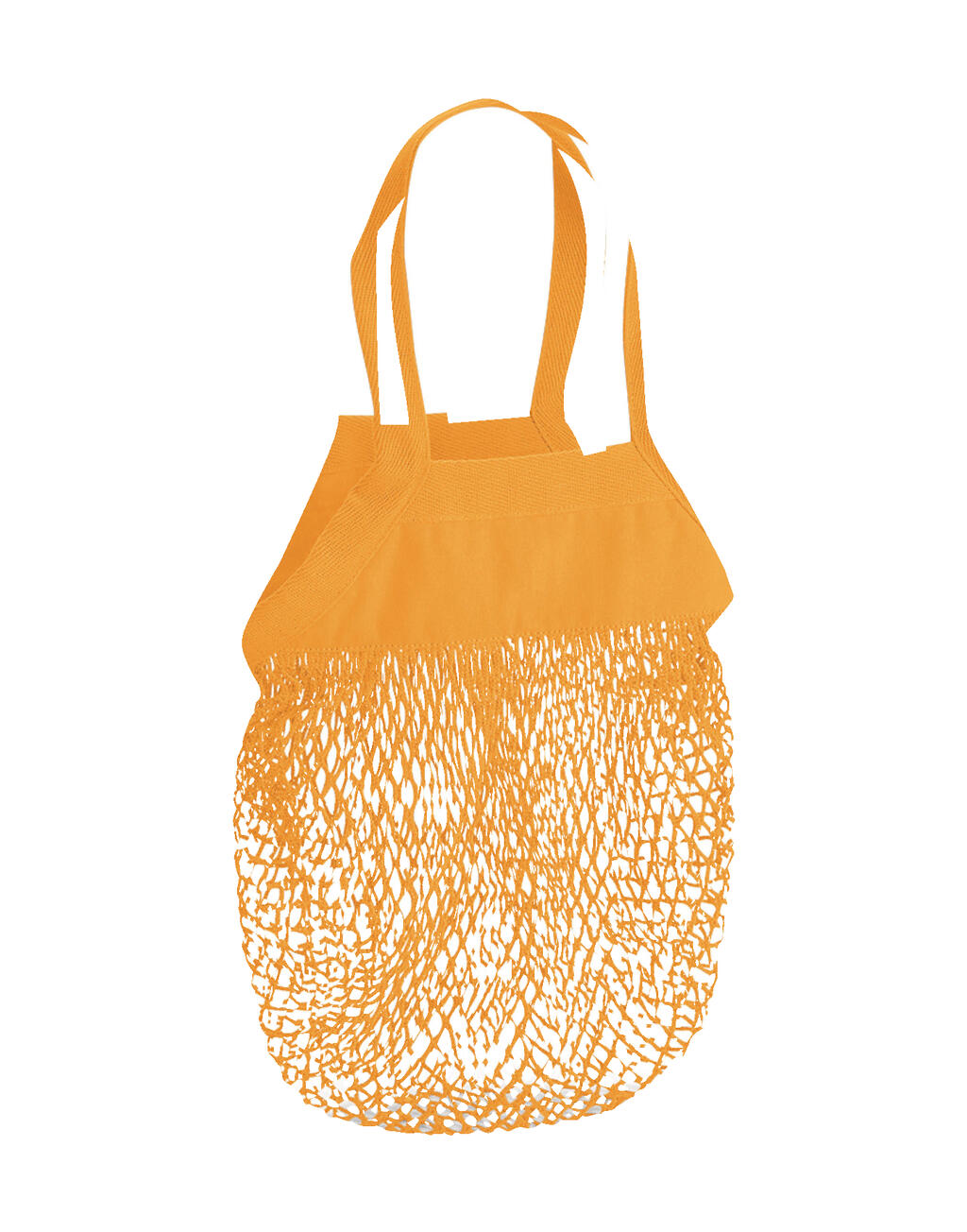 Organic Cotton Mini Mesh Grocery Bag in Farbe Amber