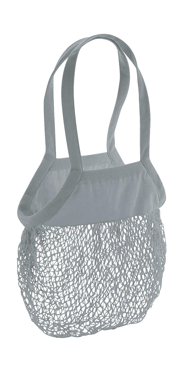 Organic Cotton Mesh Grocery Bag in Farbe Pure Grey